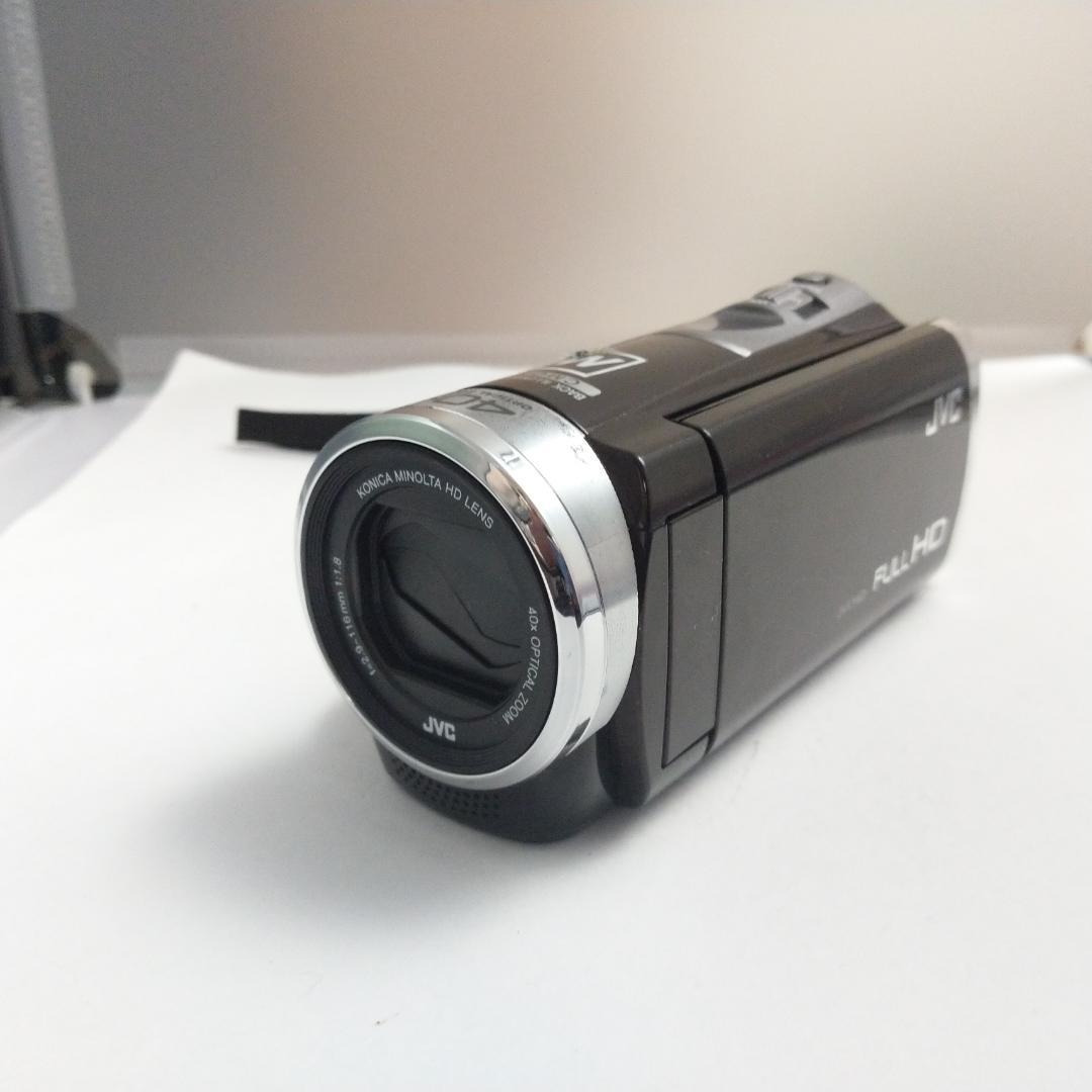JVCケンウッド Everio ビデオカメラ GZ-E690-T 動作中古