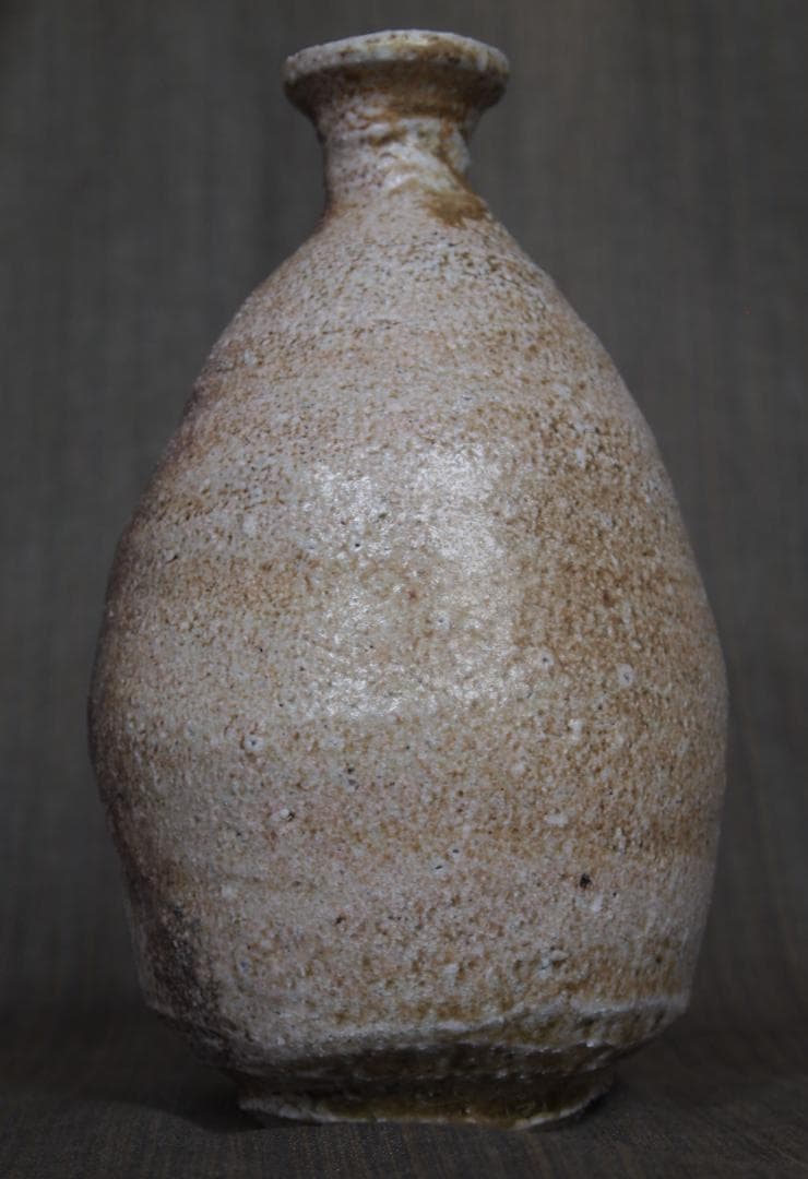 人気作家★山田浩之★信楽【窯変】花入★共箱・布