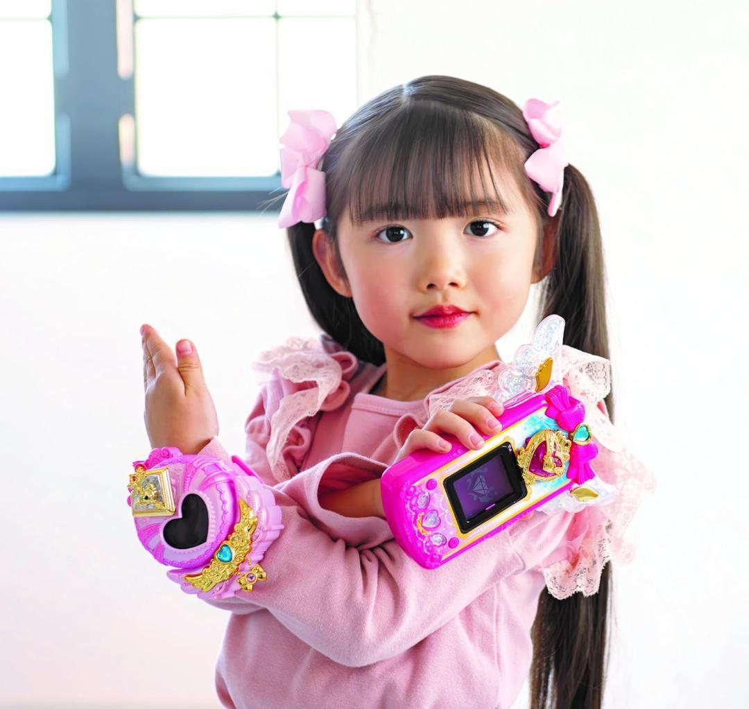 ジュエルハートウィングフォン　キラキラキャッチ　ティニピン　ハチュピン