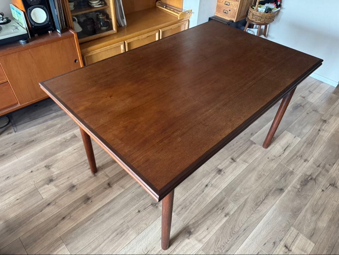 エクステンションテーブル　ビンテージ　デンマーク　北欧