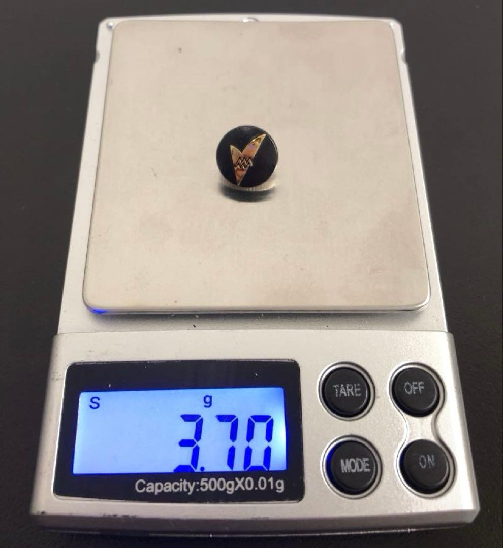 金張り　群馬県医師会　ピンバッジ