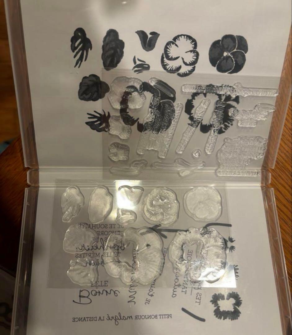 １点限り♡未使用　スタンピンアップ　パンジースタンプ&ダイ