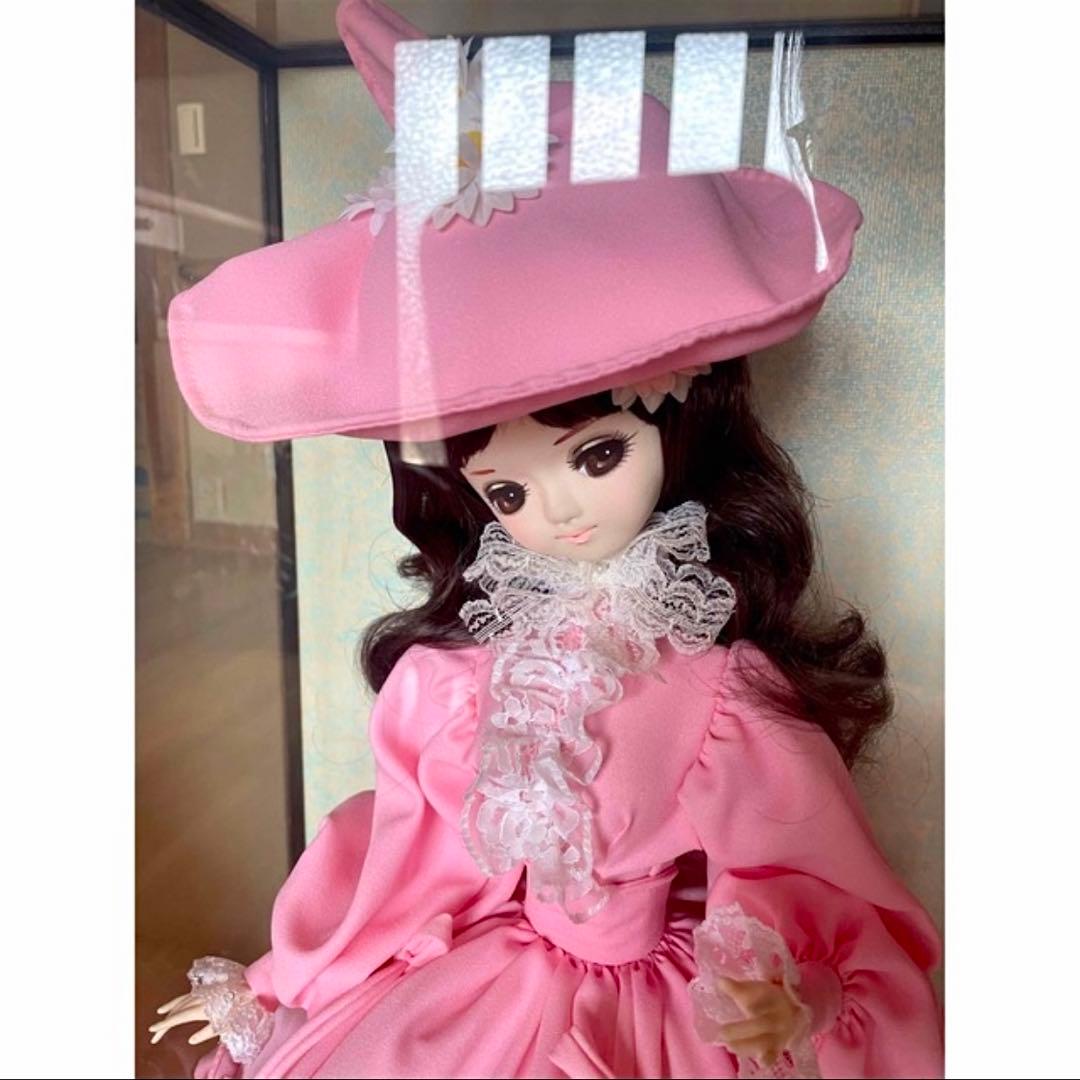 ●【美品】アンティーク フランス人形 専用クリアケース付 ドール マーガレット③