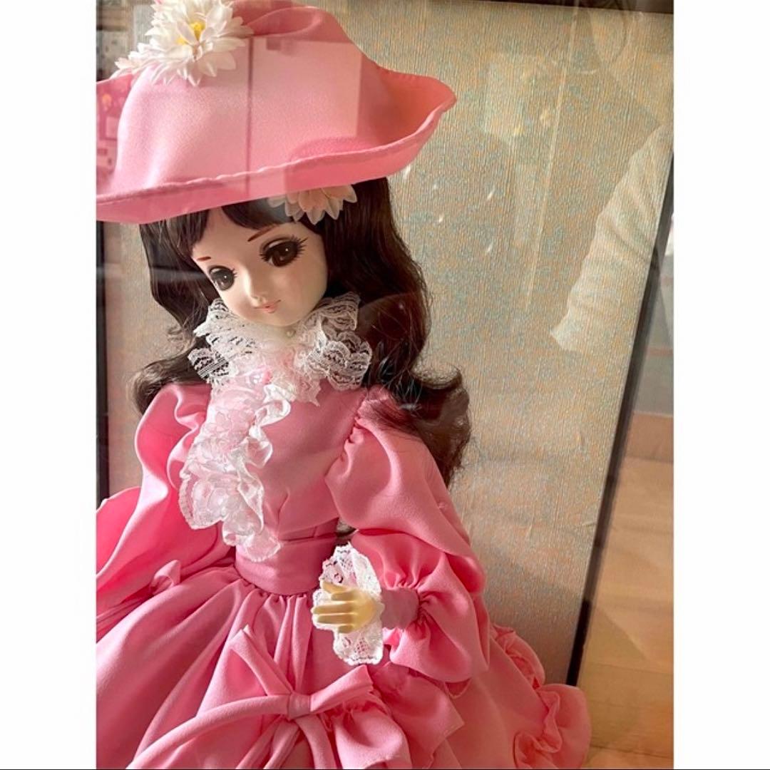 ●【美品】アンティーク フランス人形 専用クリアケース付 ドール マーガレット③