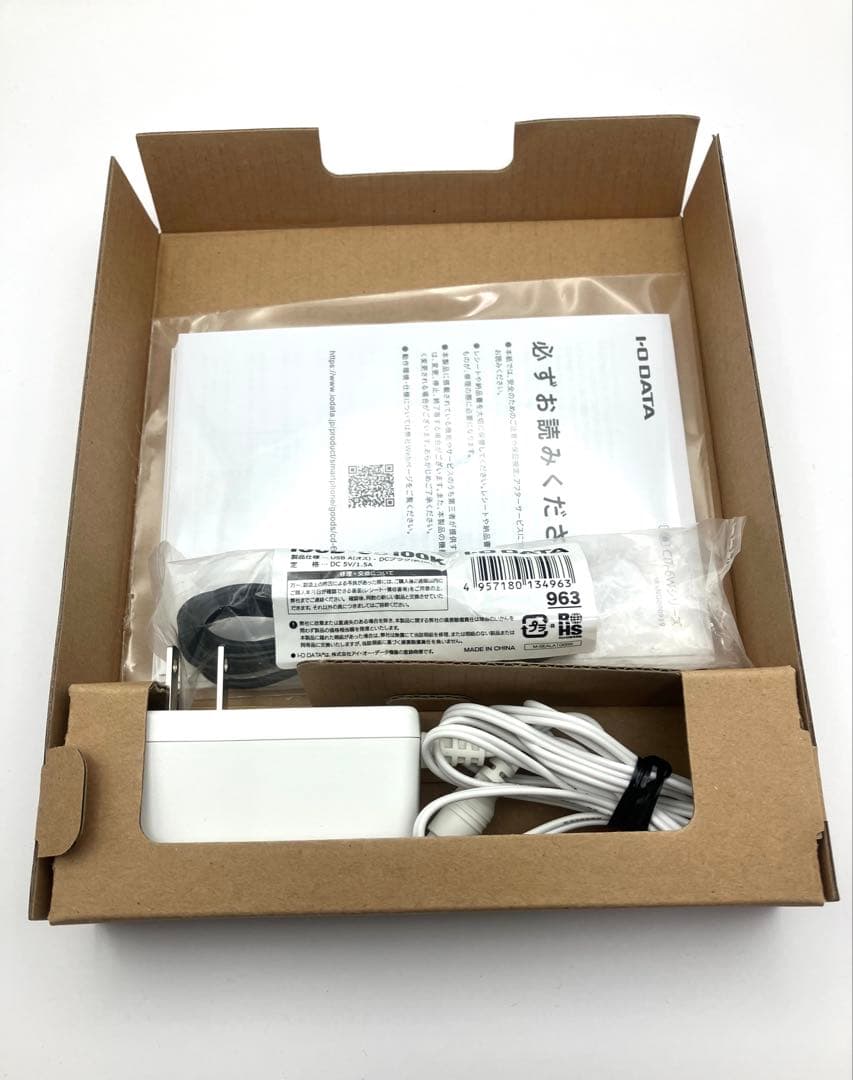 【美品】IODATA CDレコ6 CD-6WW スマートフォン用CDレコーダー