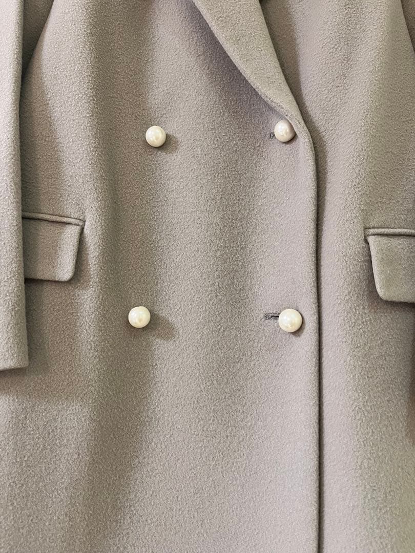 UNITED ARROWS パールモチーフ　テーラードコート　【美品】