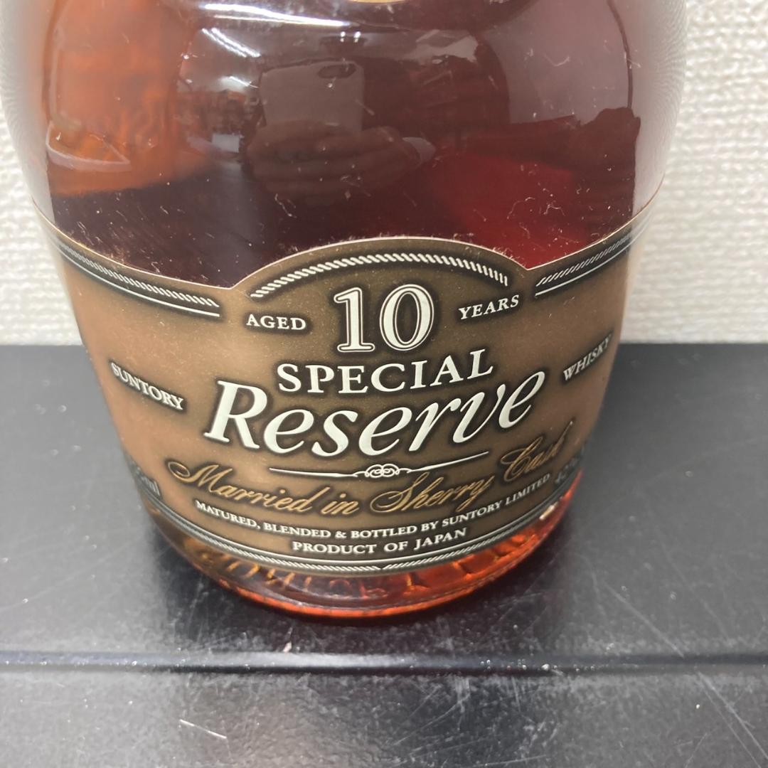 サントリースペシャル　リザーブ１０年　シェリー樽仕上げ 700ml
