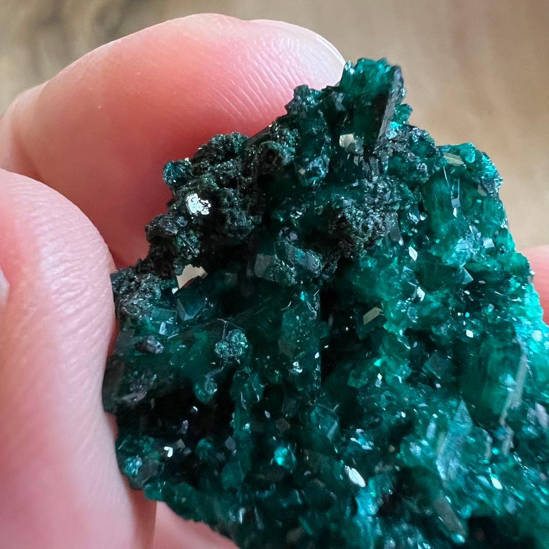 ダイオプテーズ  A2 鉱物 標本 原石