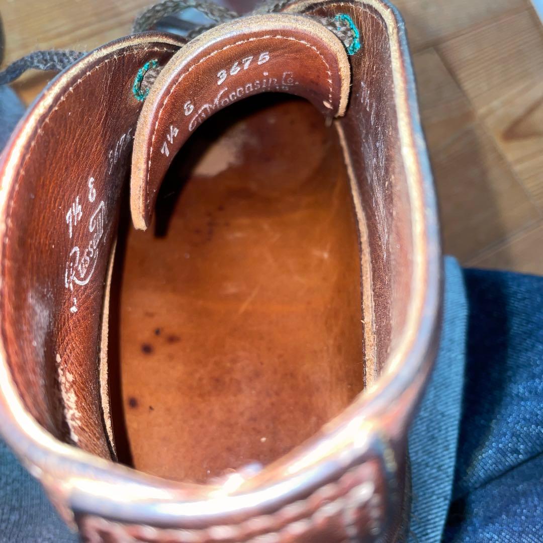 〔希少〕Russell Moccasin トリプルヴァンプ モカシンブーツ