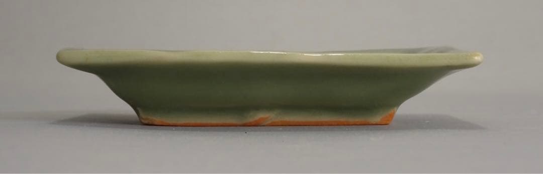 江戸時代　後期　三田青磁　小皿　4点　鹿に猿　菊　亀形　花文　豆皿　コレクション