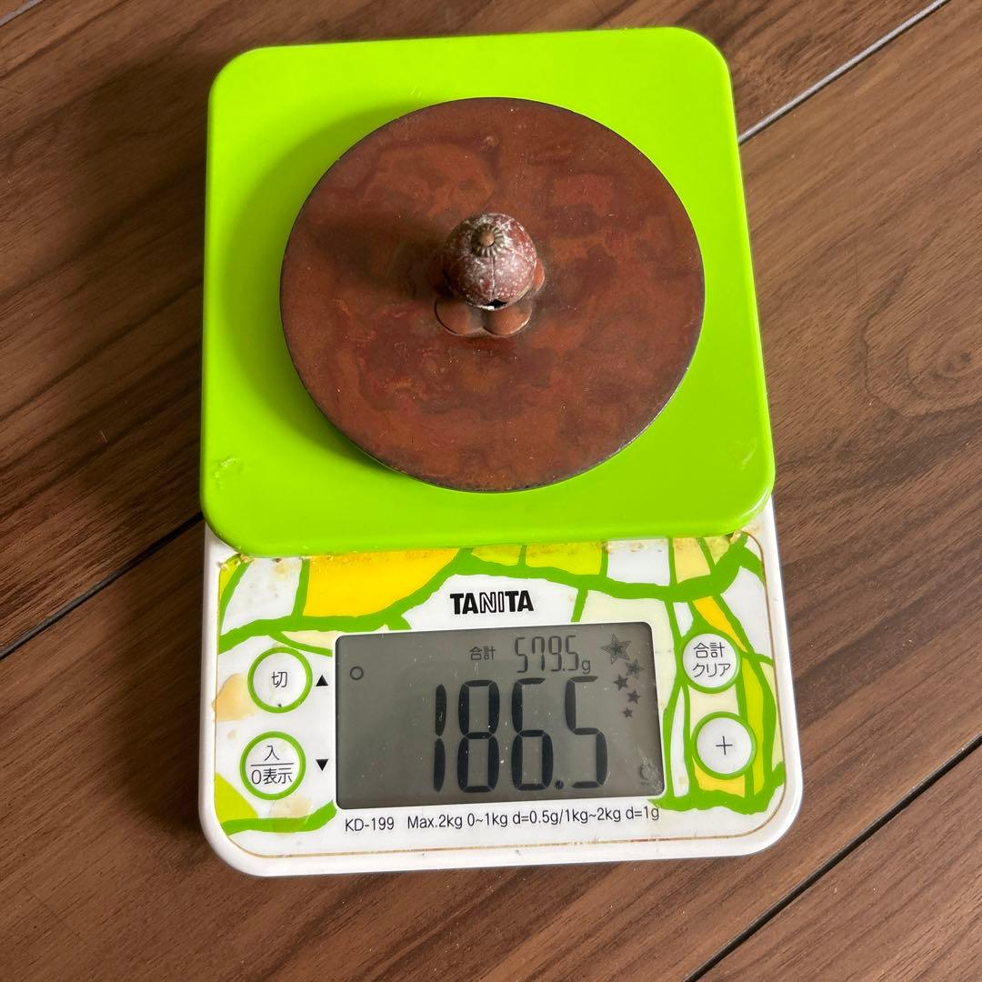 鋳鉄製丸型鉄瓶 グレー