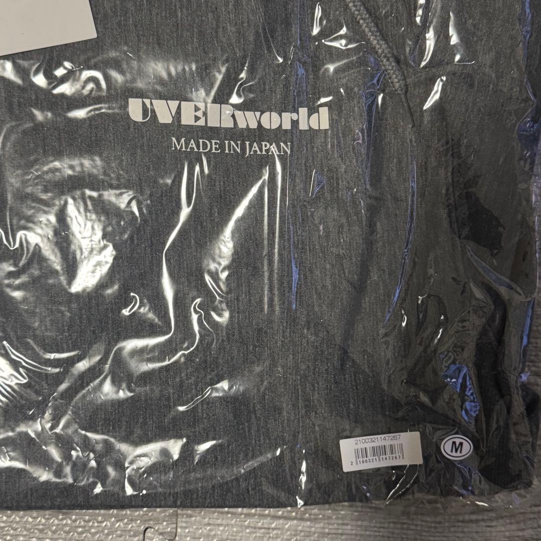 UVERworld MADE IN JAPAN パーカー グレー M 未開封品