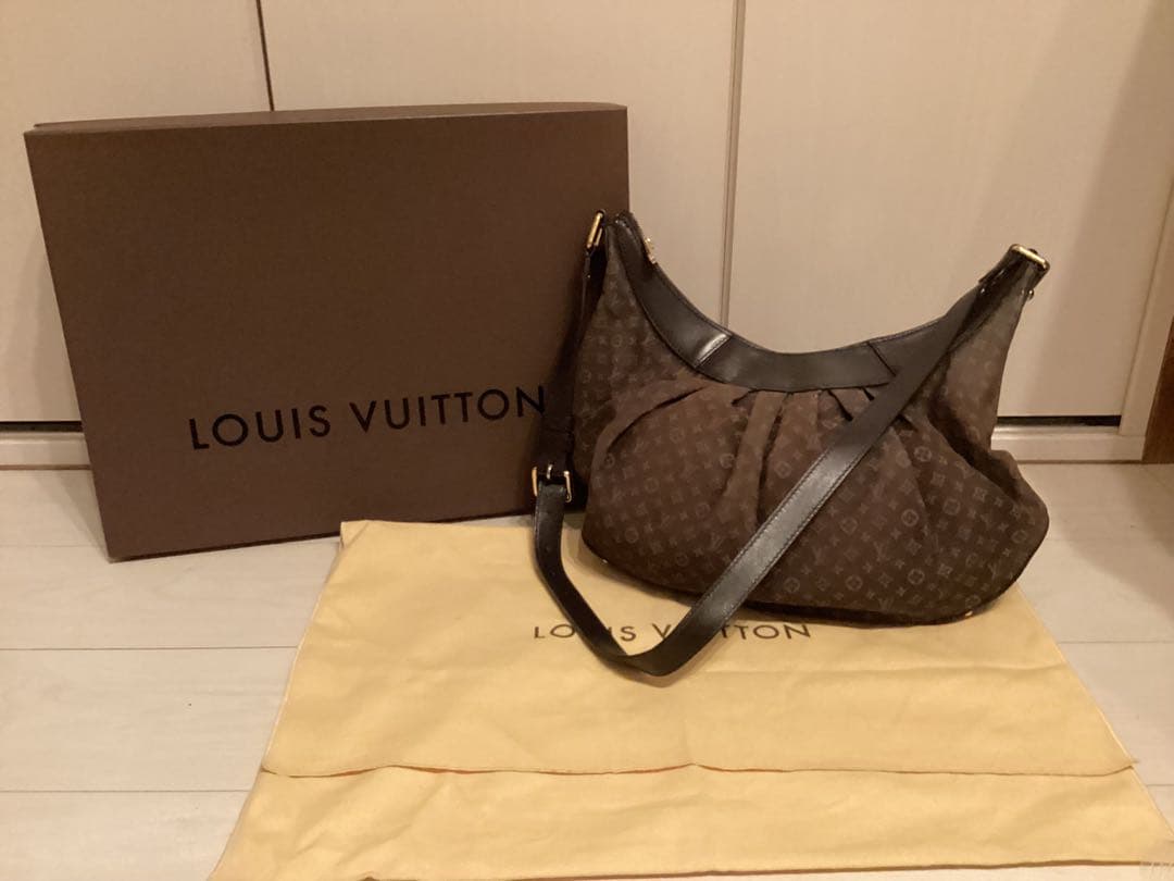LOUIS VUITTON ルイヴィトンモノグラム ミニランショルダーバッグ本物