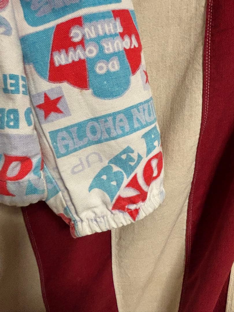 ビンテージ60sSIRJAC総柄ジャケット古着モンスターpopサーフbud