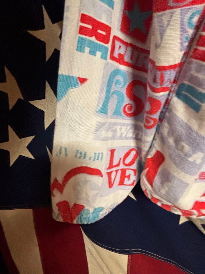 ビンテージ60sSIRJAC総柄ジャケット古着モンスターpopサーフbud