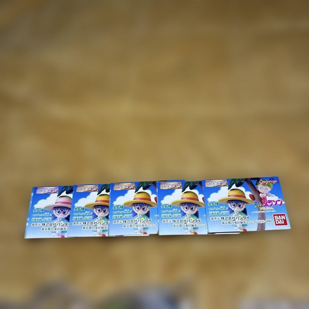 Dr.スランプ　アラレちゃんHGシリーズ　全6種セット　ブック6枚付き