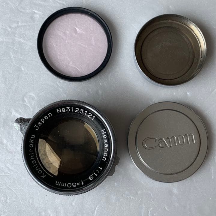 Konishiroku Hexanon L39マウント 50mm F1.9