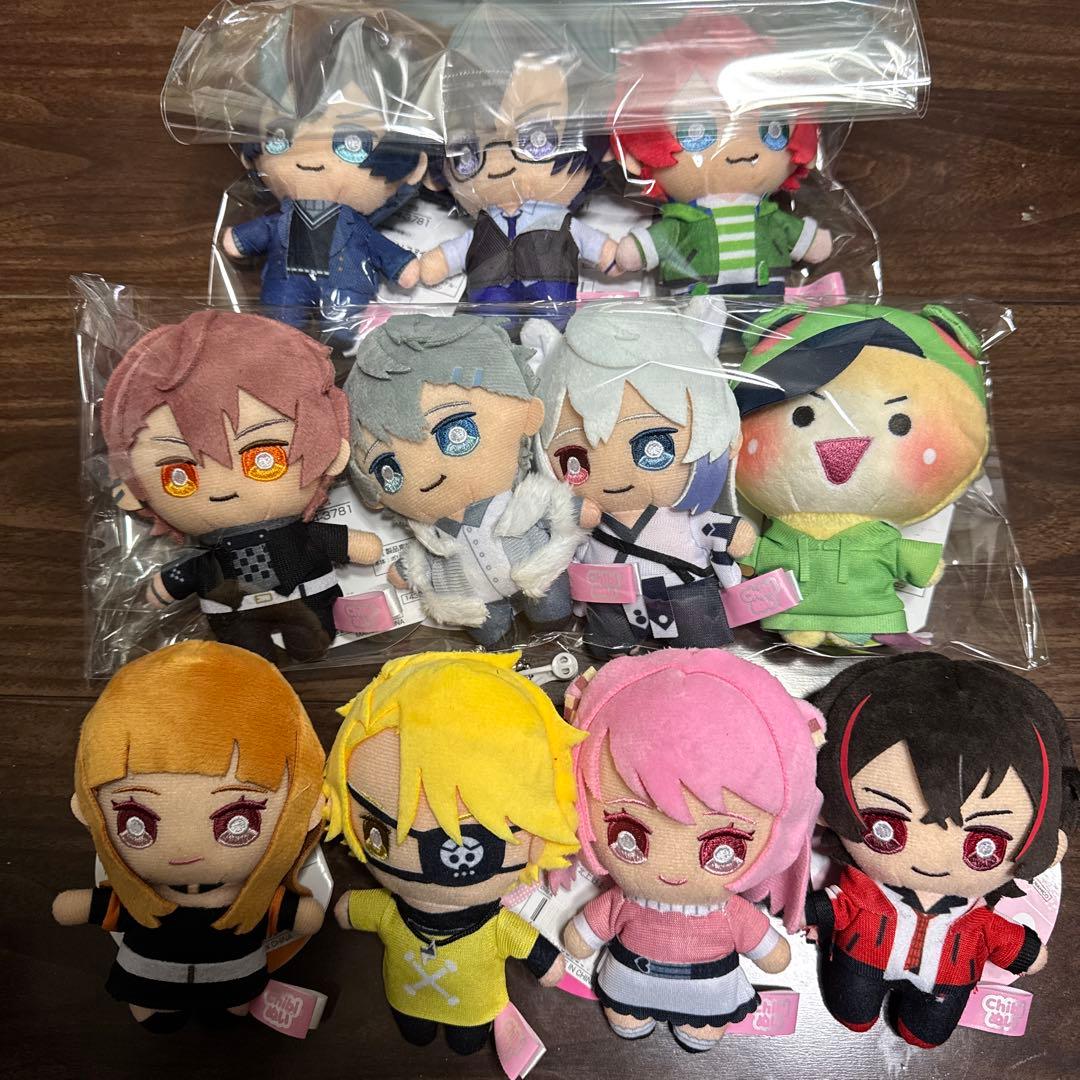 カラフルピーチ ぬいぐるみマスコットチャーム 全員　１１人コンプ