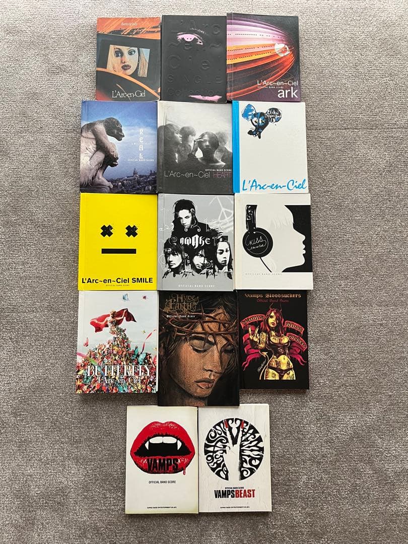 L'Arc-en-Ciel & VAMPS アルバムコレクション