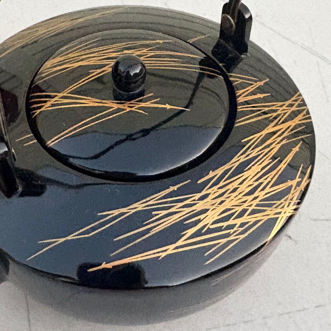 純銀■漆器　蒔絵　作家物　最上級　お正月　おとそ　重箱