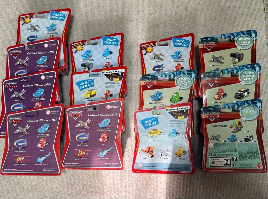 ぽ*る様 disny Cars pixar カーズ マテル ミニカー 153台