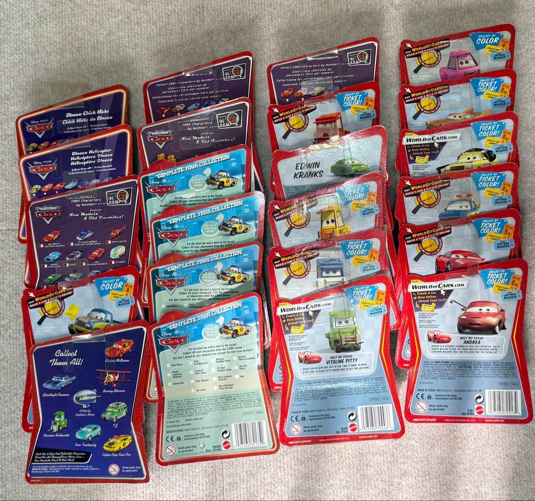 ぽ*る様 disny Cars pixar カーズ マテル ミニカー 153台