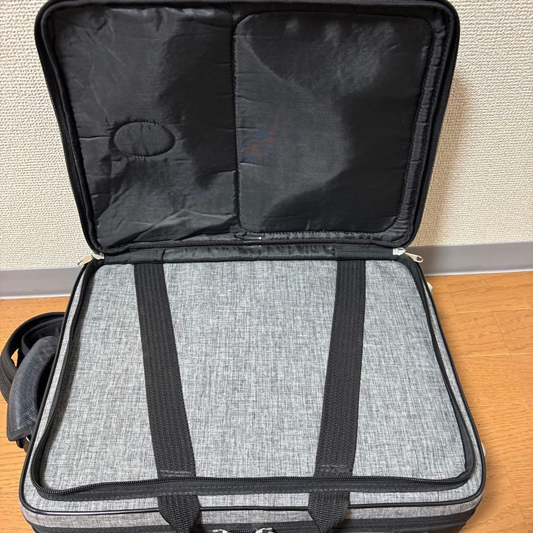 MBマーカスボナ クラリネットダブルケース（グレー）