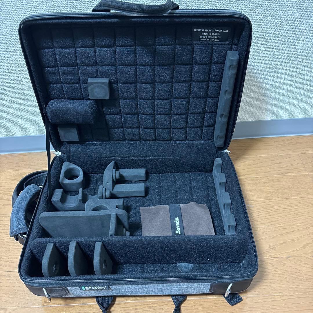 MBマーカスボナ クラリネットダブルケース（グレー）