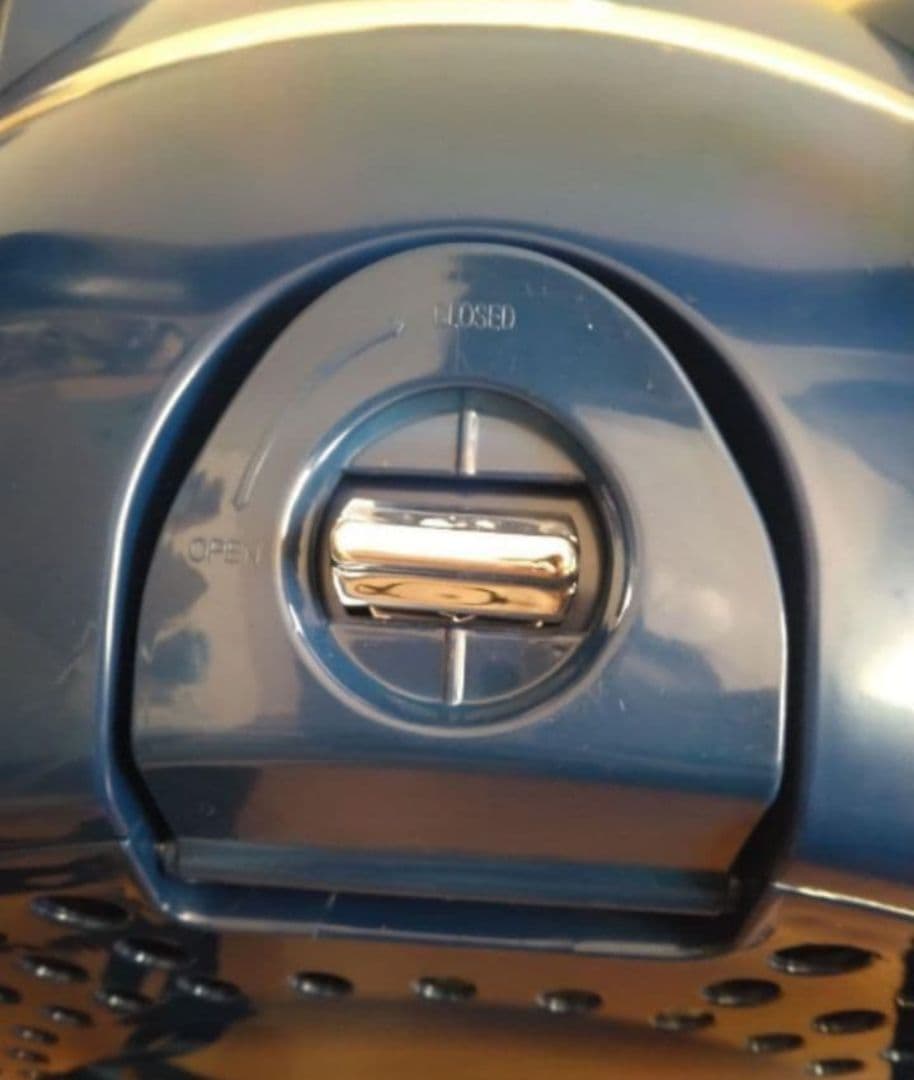 【新品】ブルー1点物☆クロック ペットキャリー☆おしゃれインテリア 犬猫うさぎ