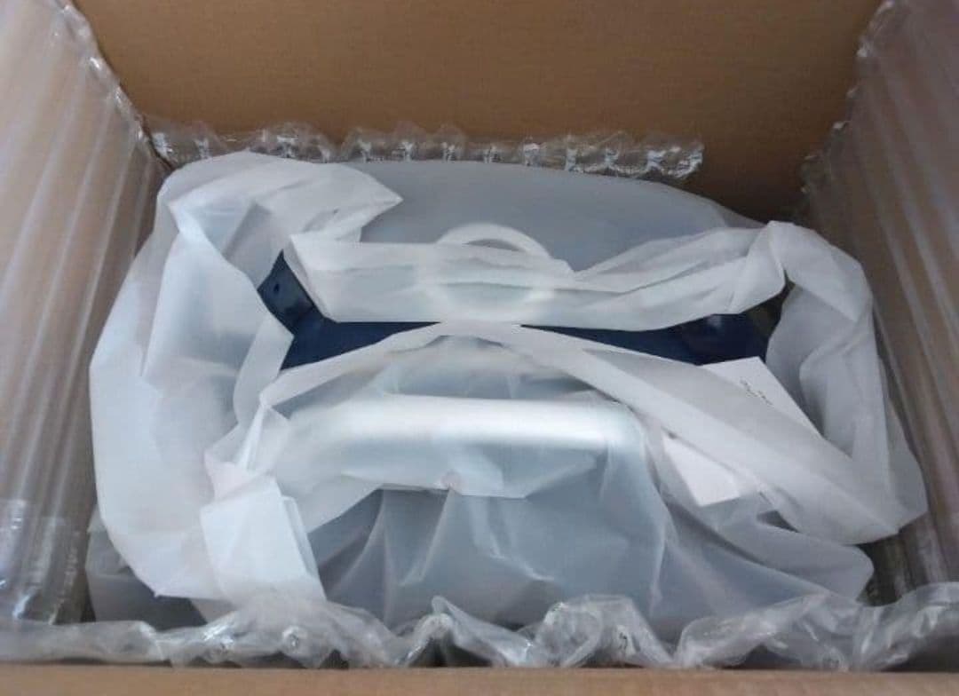 【新品】ブルー1点物☆クロック ペットキャリー☆おしゃれインテリア 犬猫うさぎ