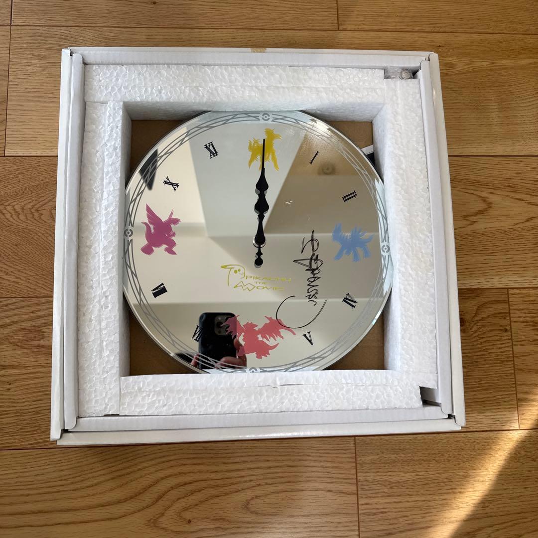 ポケモン映画記念時計 2009年製　神々の戦い