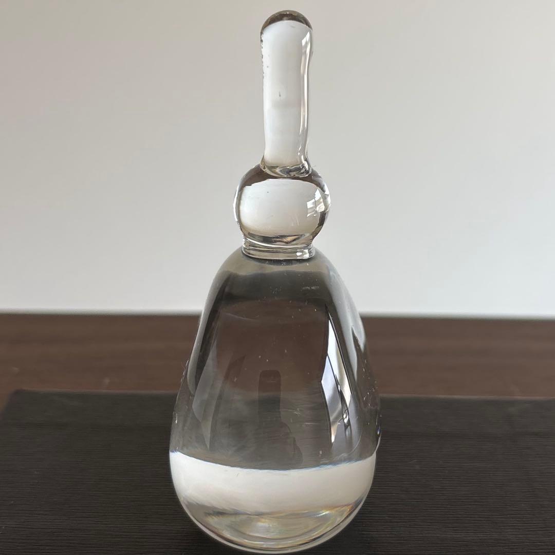 ◻️ガラス作家 金津沙矢香さん◻️ガラスのおひな様 南天◻️新品未使用