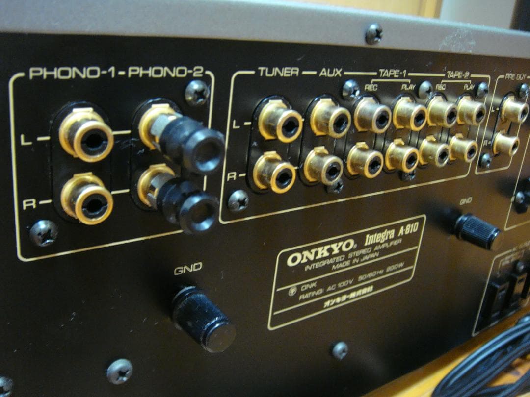 整備済 程度良 ONKYO オンキョー プリメイン Integra A-810