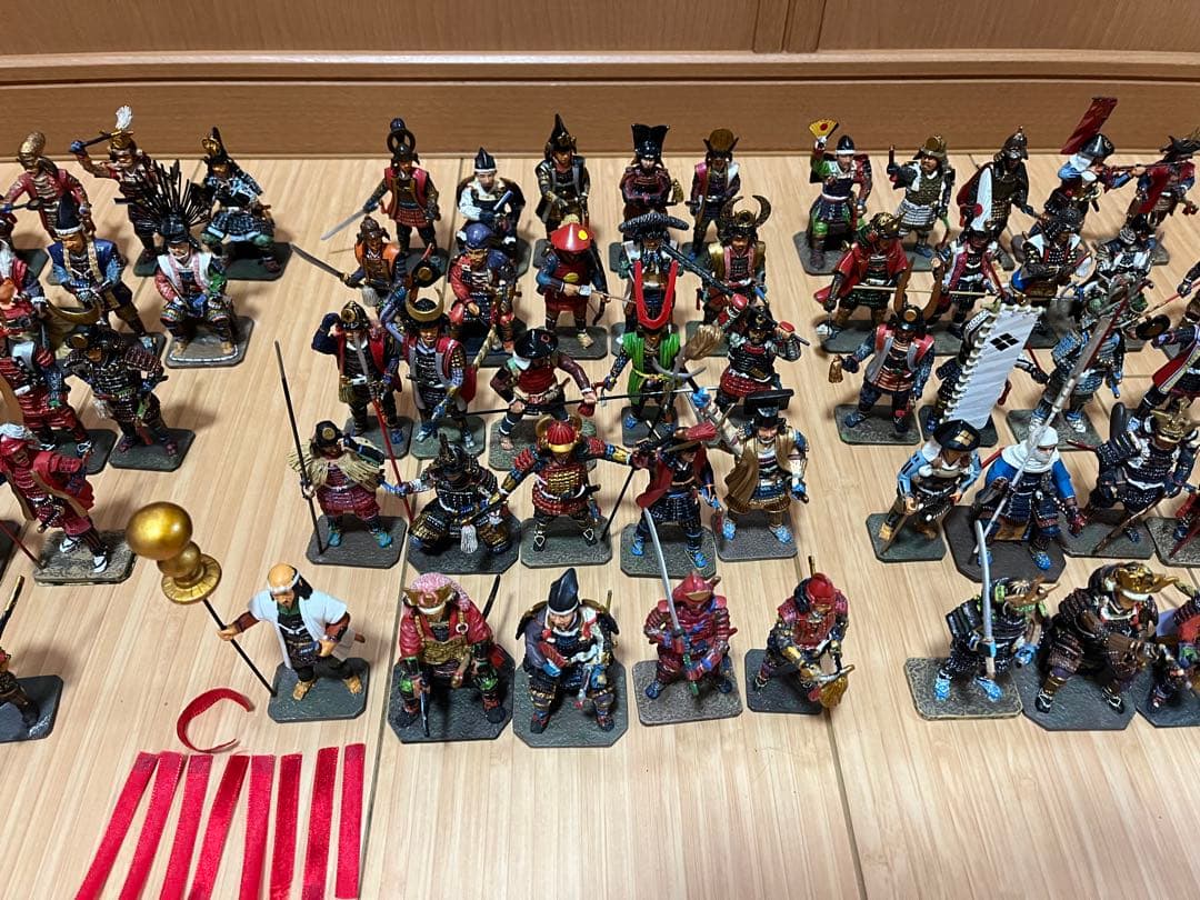 戦国覇王 デルプラド 戦国武将　フィギュアセット 75体　認定書付き