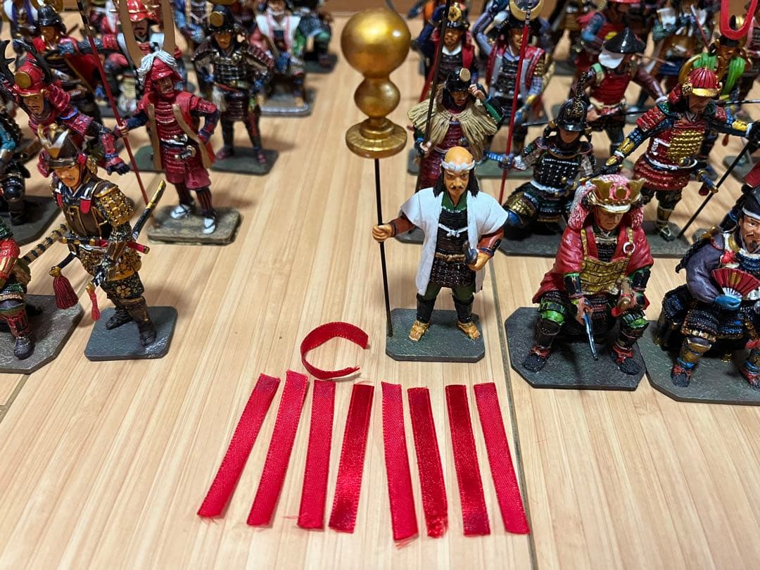 戦国覇王 デルプラド 戦国武将　フィギュアセット 75体　認定書付き