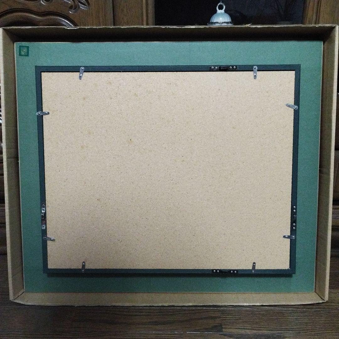 【２０年以上前の新品未使用】額縁　油絵　油彩　金　ゴールド　木製　F６