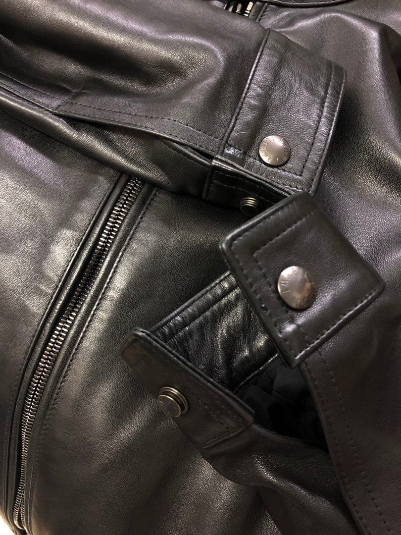 shintaka001 レザージャケット ライダースジャケット JURI