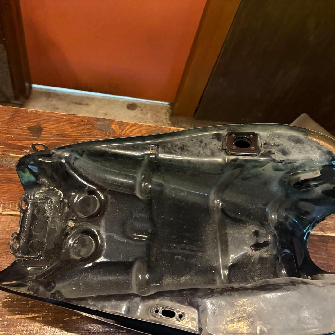 チクワバズーカ！！ KAWASAKI バイク濃紺　初期型タンク