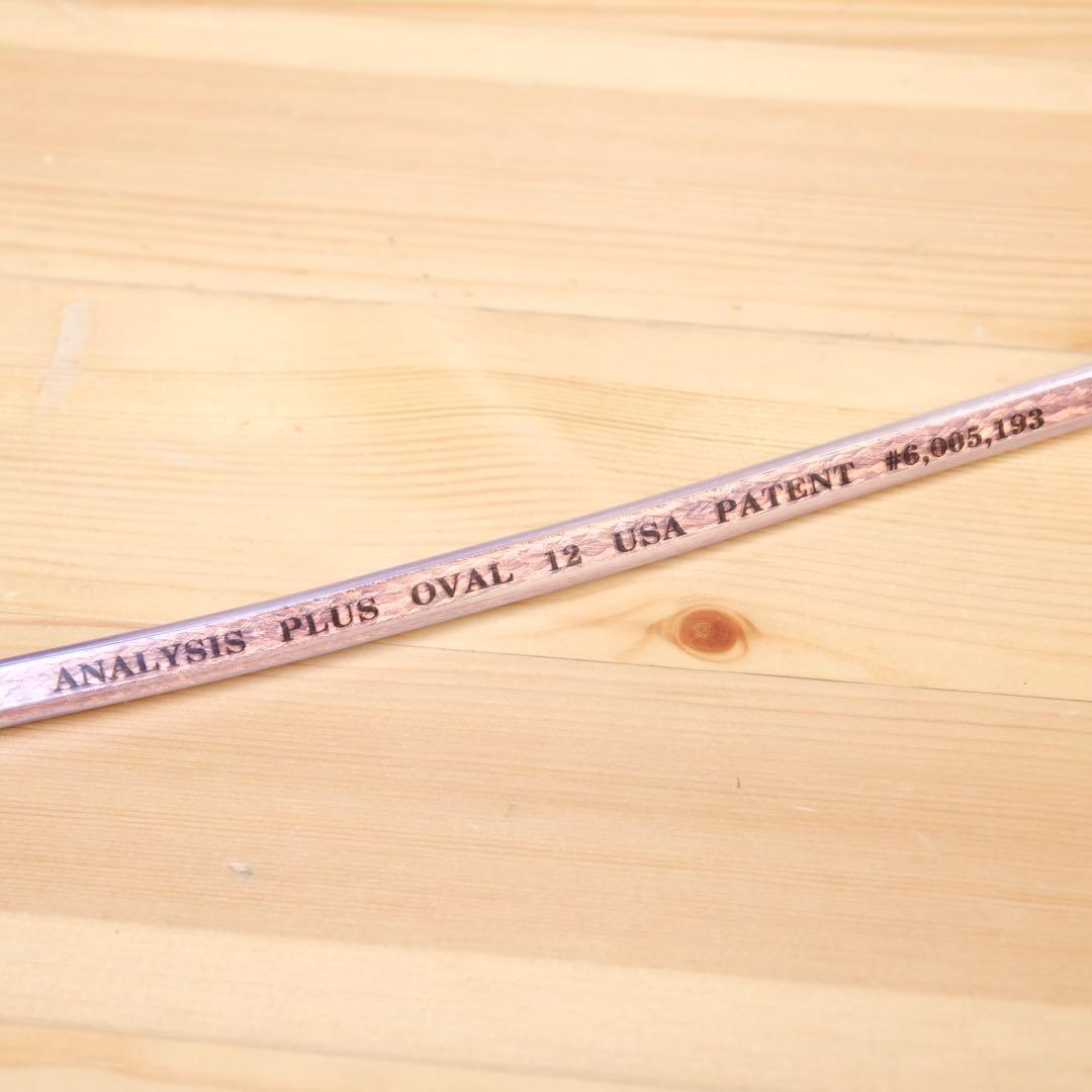 Analysis Plus Oval12 スピーカーケーブル ◎約1.5m