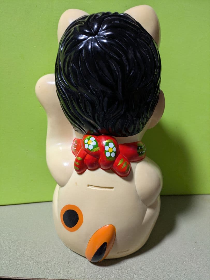 ビートたけし　招き猫　貯金箱　ソフビ　北野武　たけし軍団　元気が出るテレビ