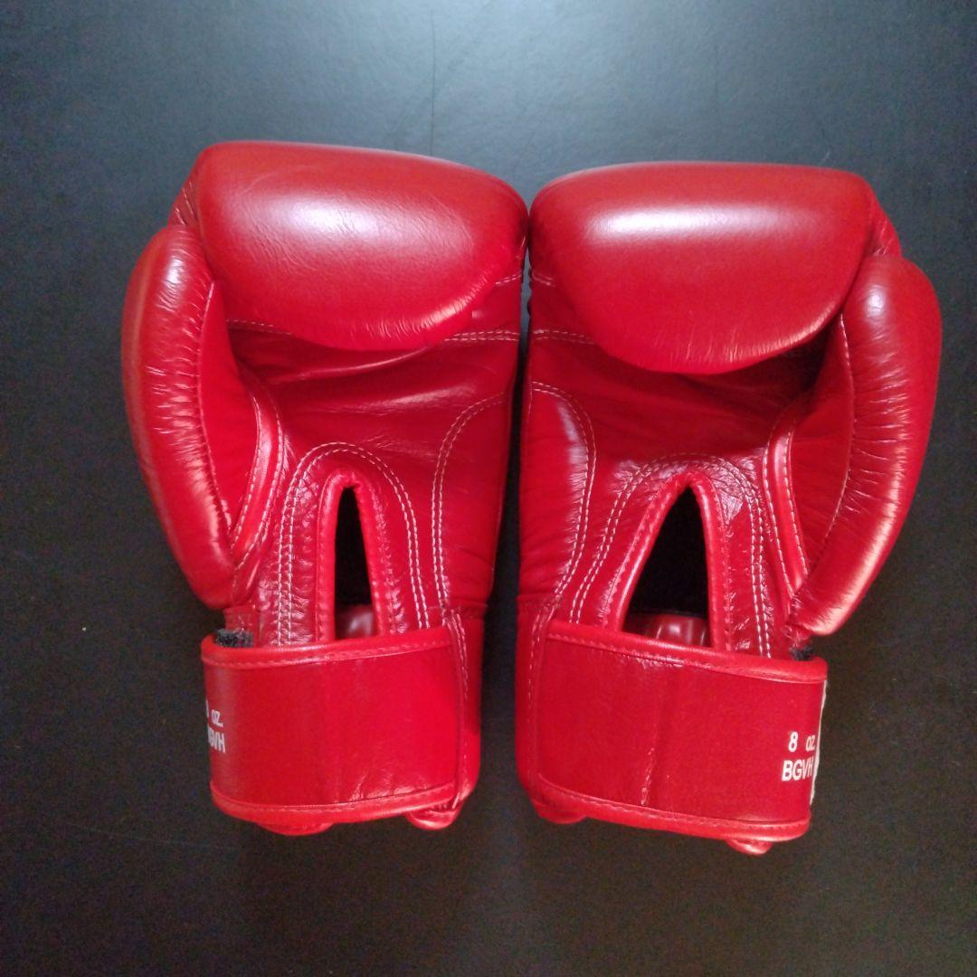 WINDY ボクシンググローブ 8oz レッド　中古