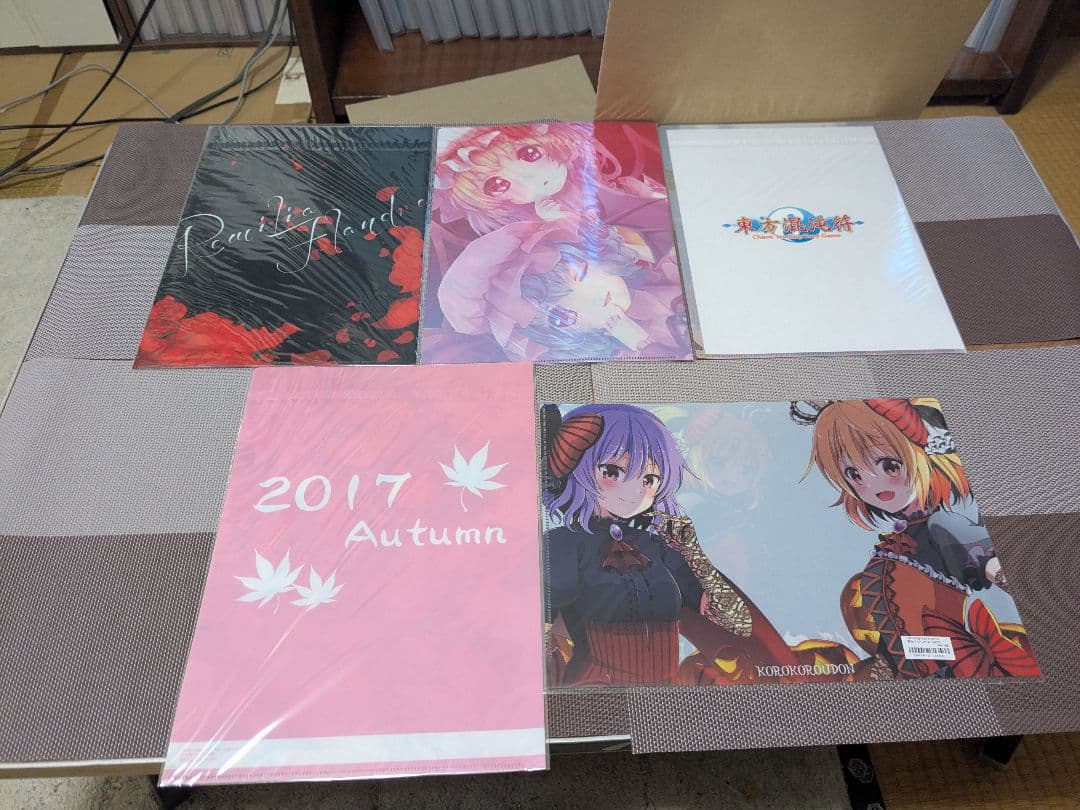 東方project　レミリア＆フラン　A4クリアファイルセット1