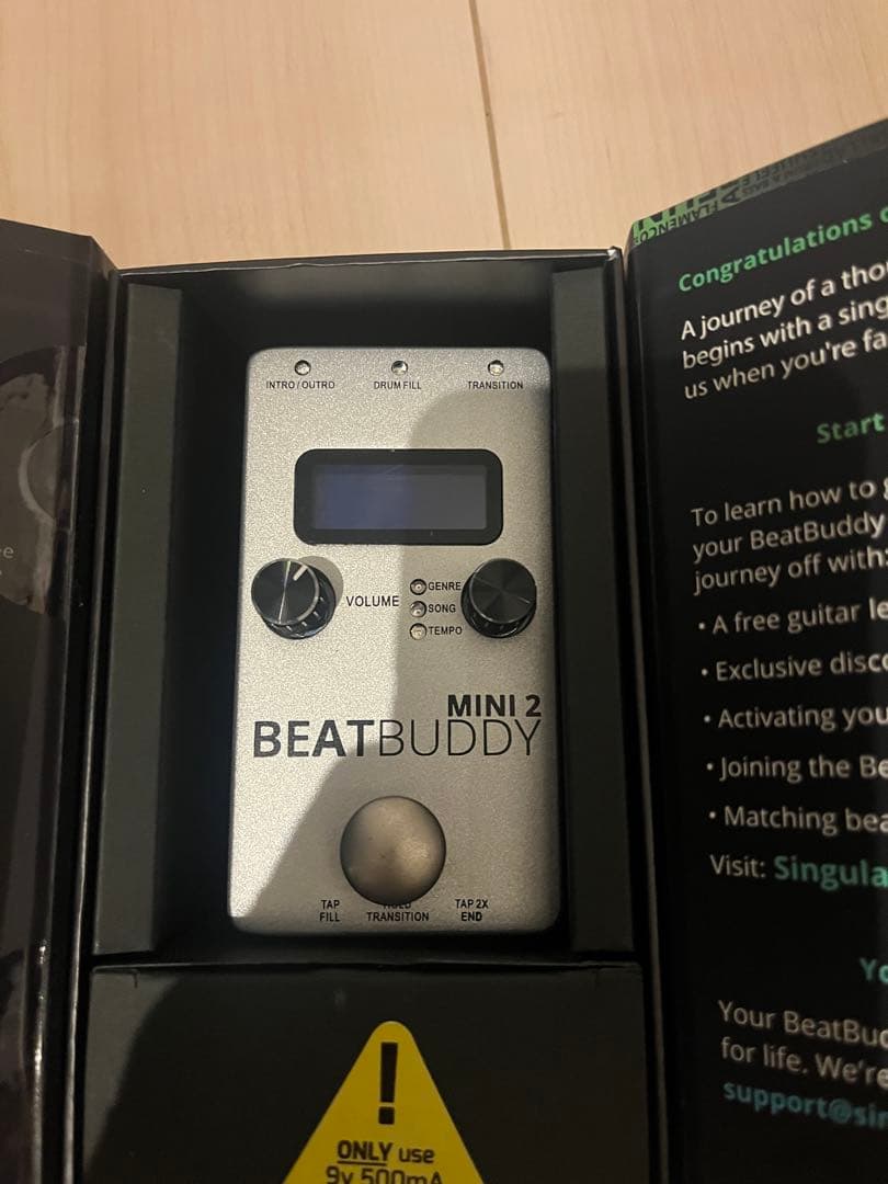 BEAT BUDDY MINI2 リズムマシーン エフェクター