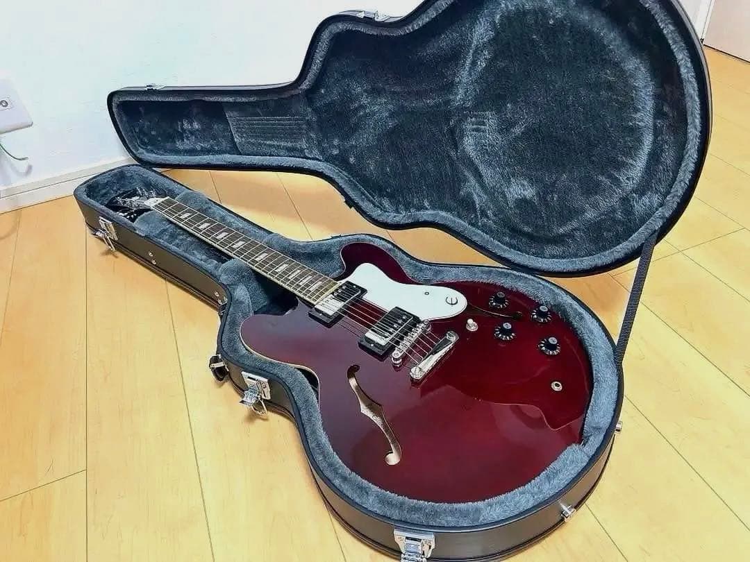 ギター Epiphone Riviera Noel Gallagher Wine Red