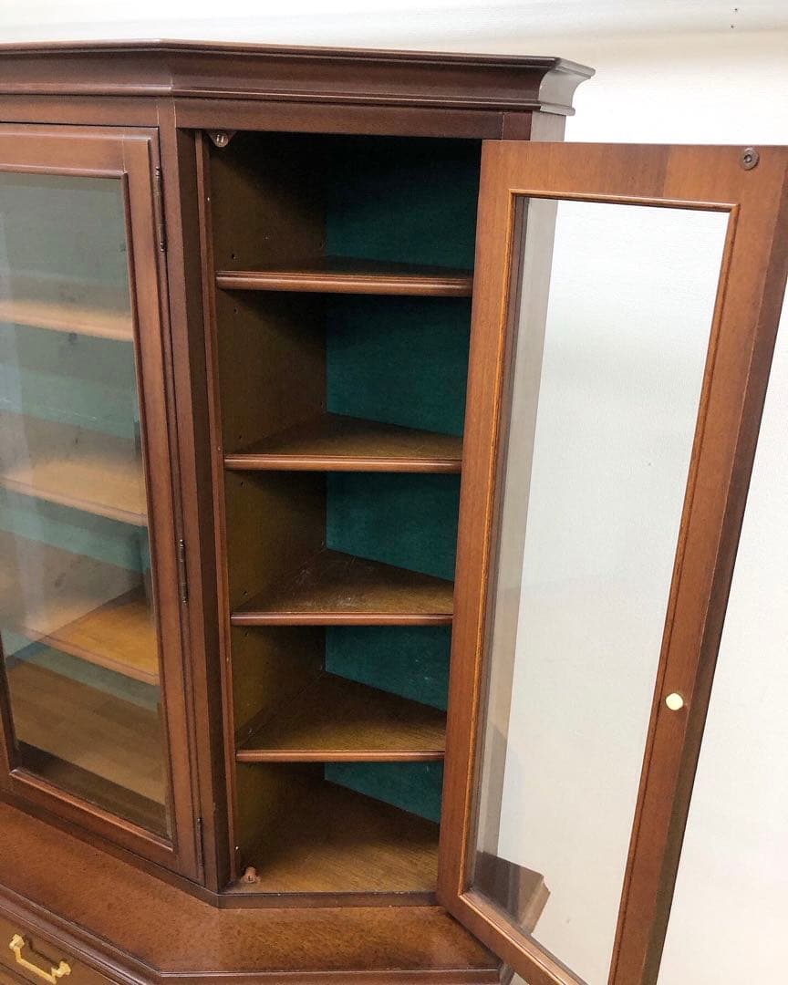 maruni マルニ木工 地中海シリーズ リビングボード カップボード 飾り棚