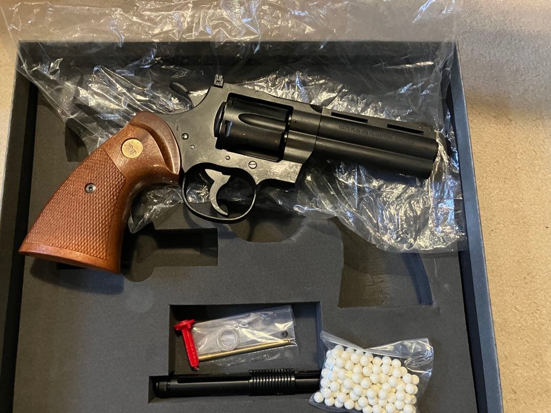 中古 タナカワークス　パイソン 冴羽モデル シティーハンター　ガスガン