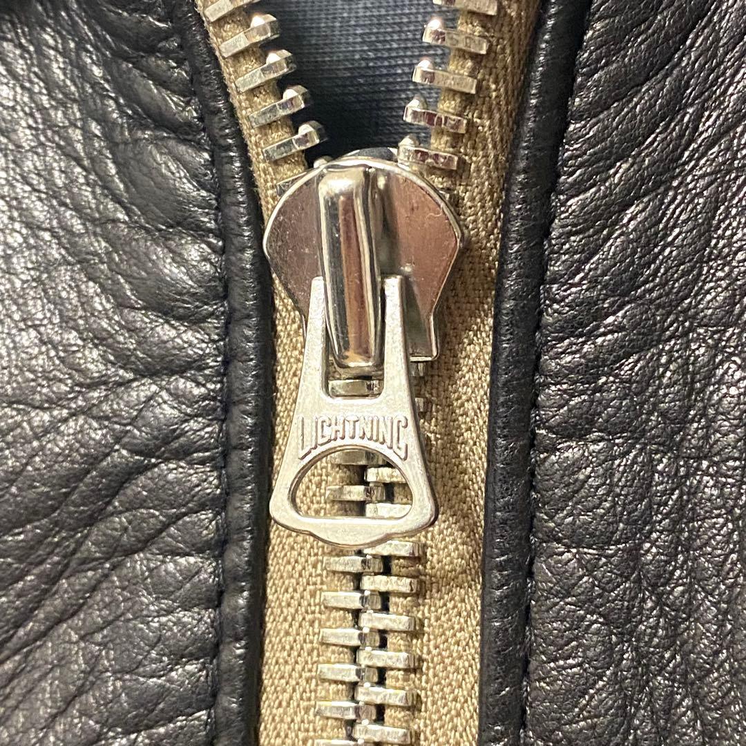 [レア美品]ルイスレザーリアルマッコイズドミネーター40ディアスキン黒