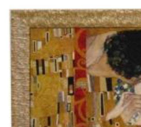 イタリア 額絵 アートフレーム クリムト 接吻 キス 4737-159