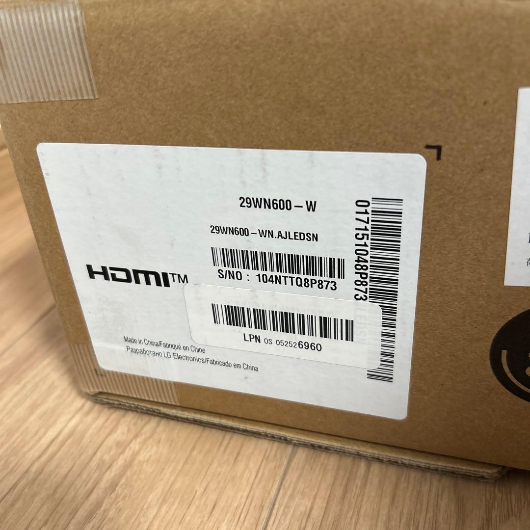 ディスプレイ・モニター本体 UltraWide Monitor 29WN600 73cm/29