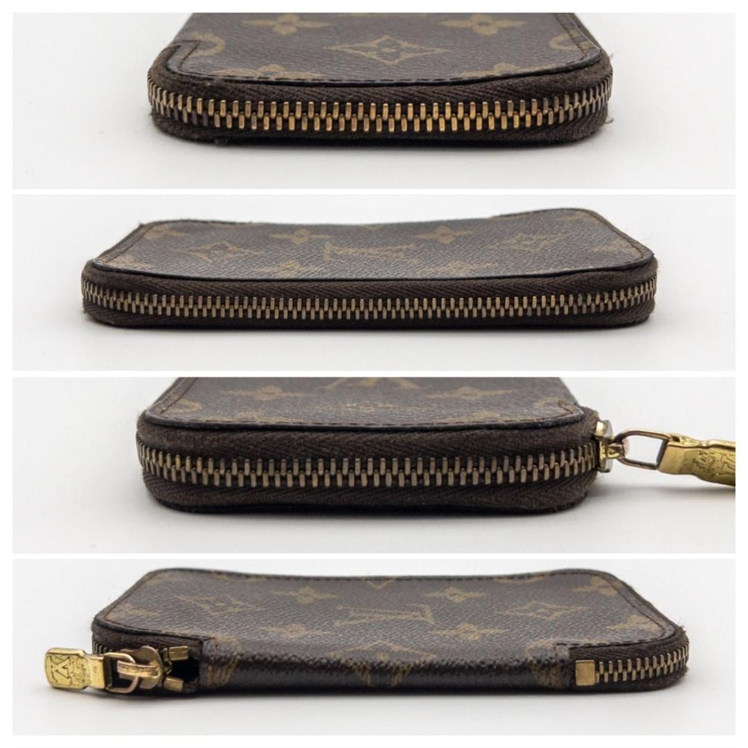 【極美品】ルイヴィトン　ポシェット6クレ　モノグラム　キーケース　茶色